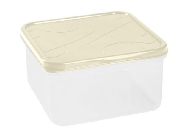 Контейнер для продуктов Asti прямоугольный 0,75л (светло-бежевый)